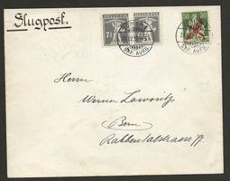 Flugpost 1919 Zürich Bern Erstflug Luftpost 26.IV.19! 1300.-