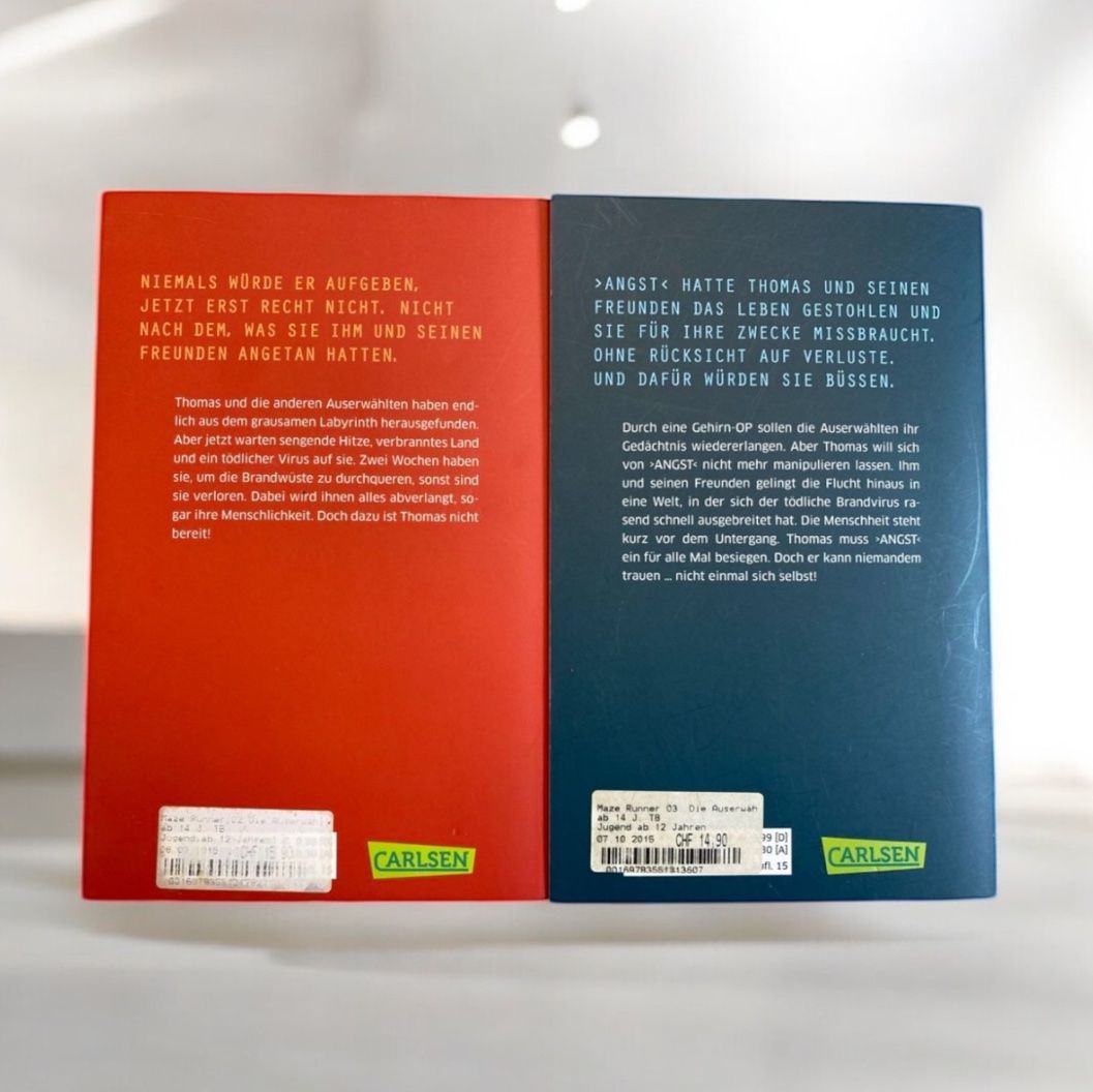 Libri: Die Auserwählten James Dashner – Usato da Wittenbach venduto da sarah_09 1