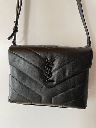 Saint Laurent Black Toy Loulou Bag