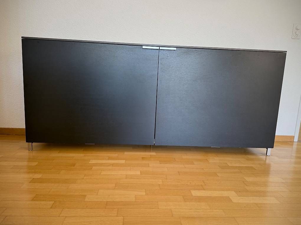 Ligne Roset Büffets: Ligne Roset Sideboard in Eiche schwarz  zeitloses Design – Gebraucht aus St. Gallen von bonoart
