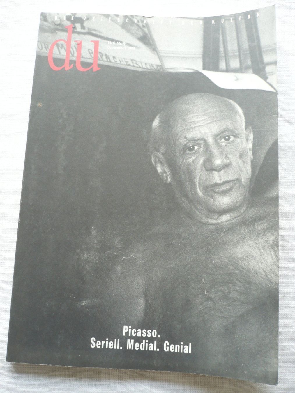 Revues & Magazines: DU Heft Nr. 9/1998 Sept. Picasso – D'occasion à Zürich par saltandpepper008