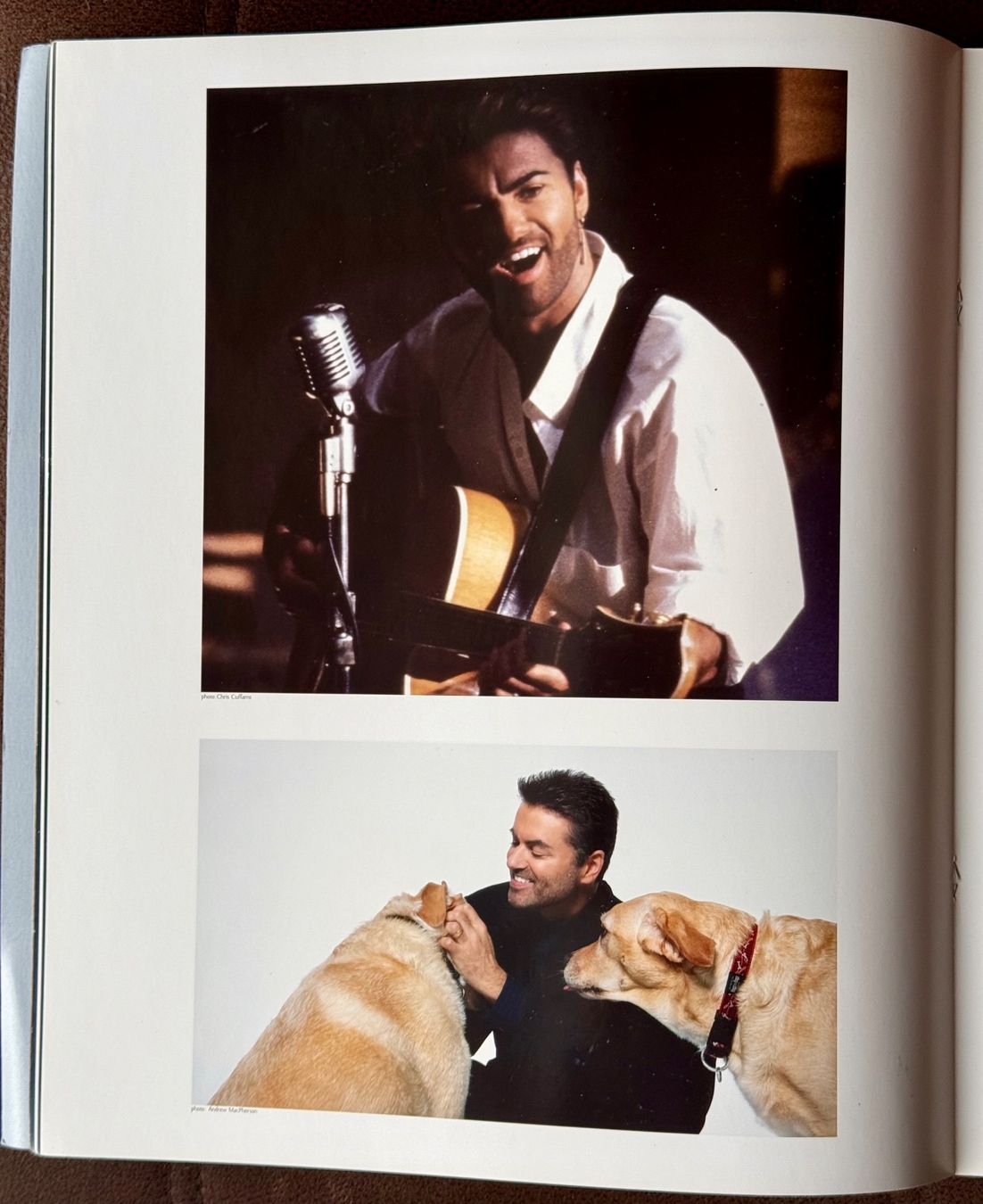 Libri: George Michael 25 Live Tour Programm 2006 blaues Cover TOP – Usato da Aarau venduto da Grogu66 4