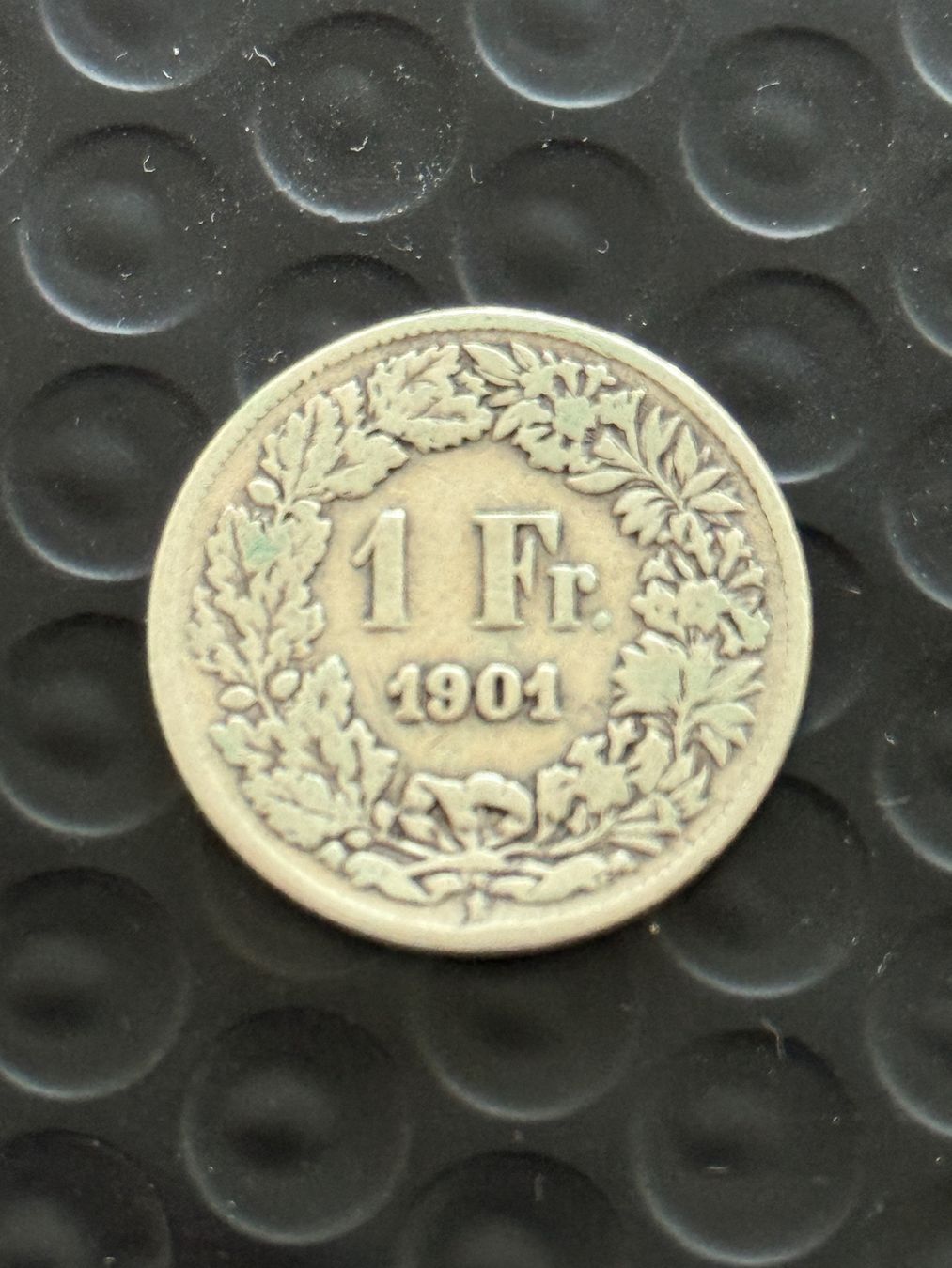 Tutti le monete: 1 Franken 1901  Rar – Usato da Wallisellen venduto da SWISS_SILVER1