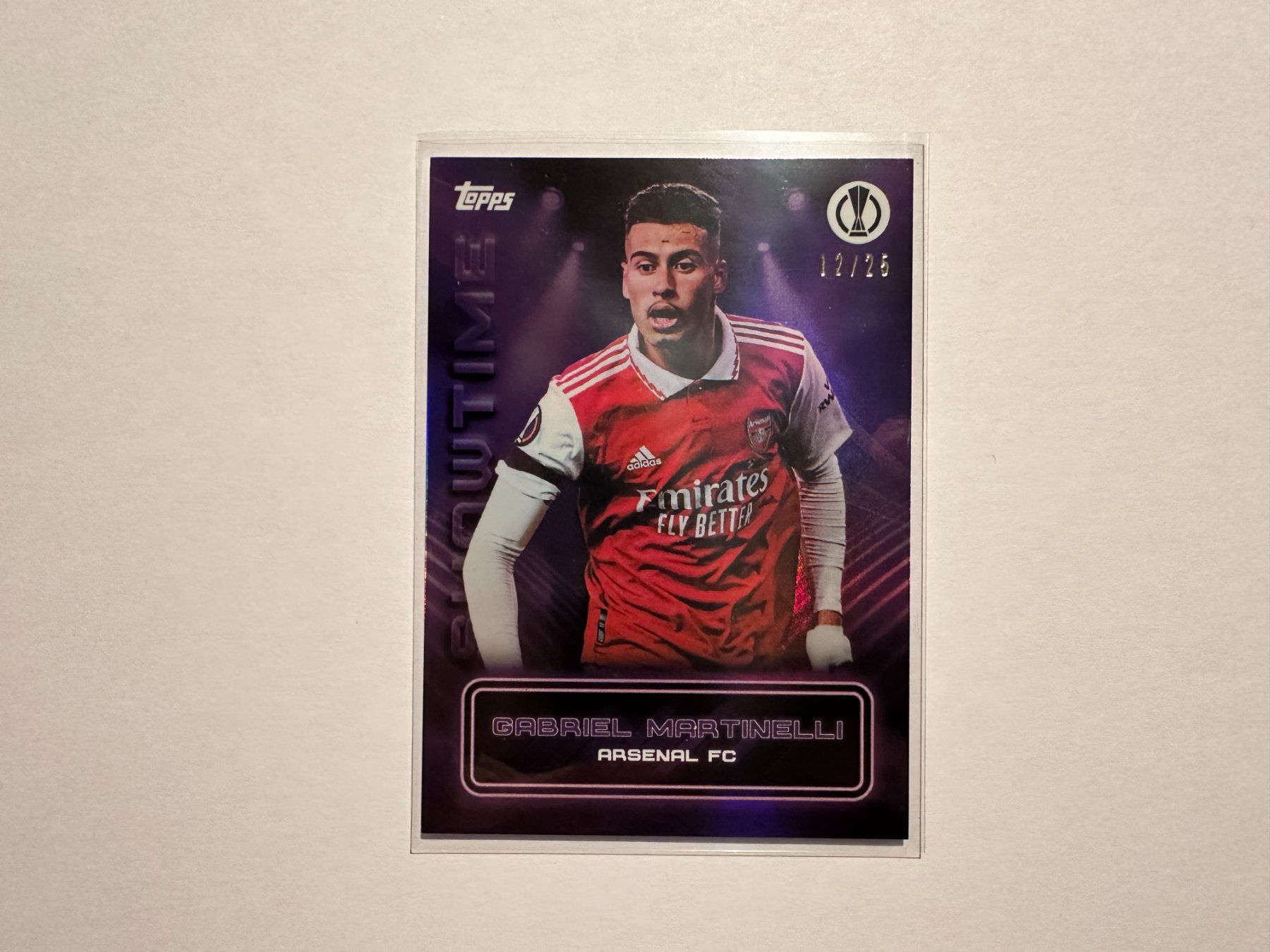 Topps Carte collezionabili: Gabriel Martinelli 2023 Topps Showtime 12/25 – Usato da Hagendorn venduto da Pokecollectorch