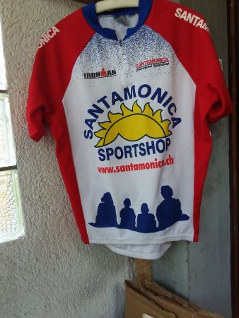 Sommer: Radtrikot Ironman Santa Monica Sportshop, Grösse M