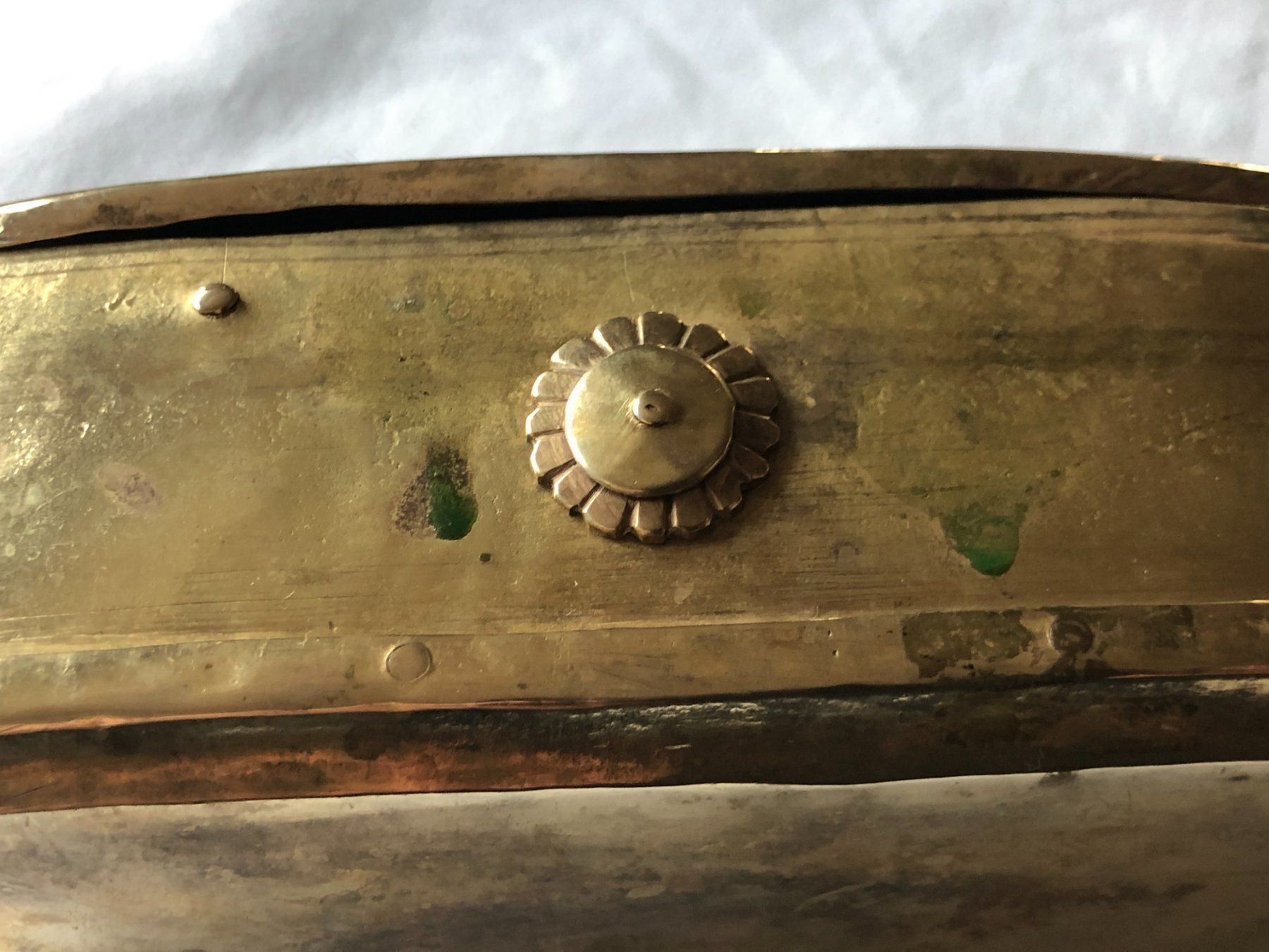 Tabacchi: Schreibschatulle Messing orientalisch – Usato da Burgdorf venduto da Tanthony 5