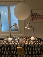 lampes de bureau blanches vintage, parfaites pour lire