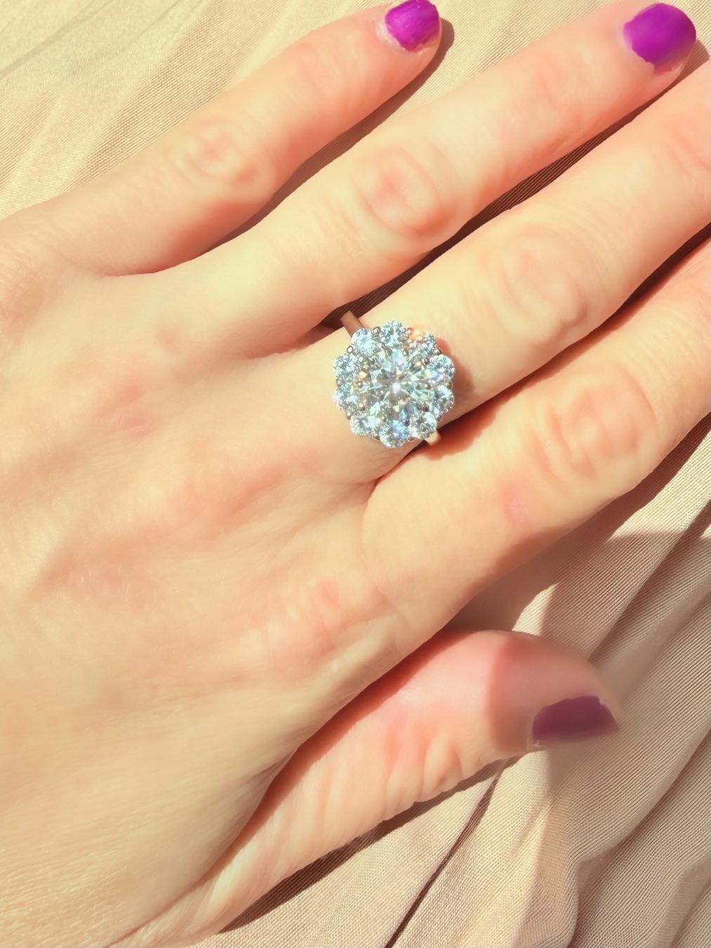 Anelli: Bague Marguerite Diamant – Nuovo e nell'imballaggio originale da St-Maurice venduto da Sandrinette123 3