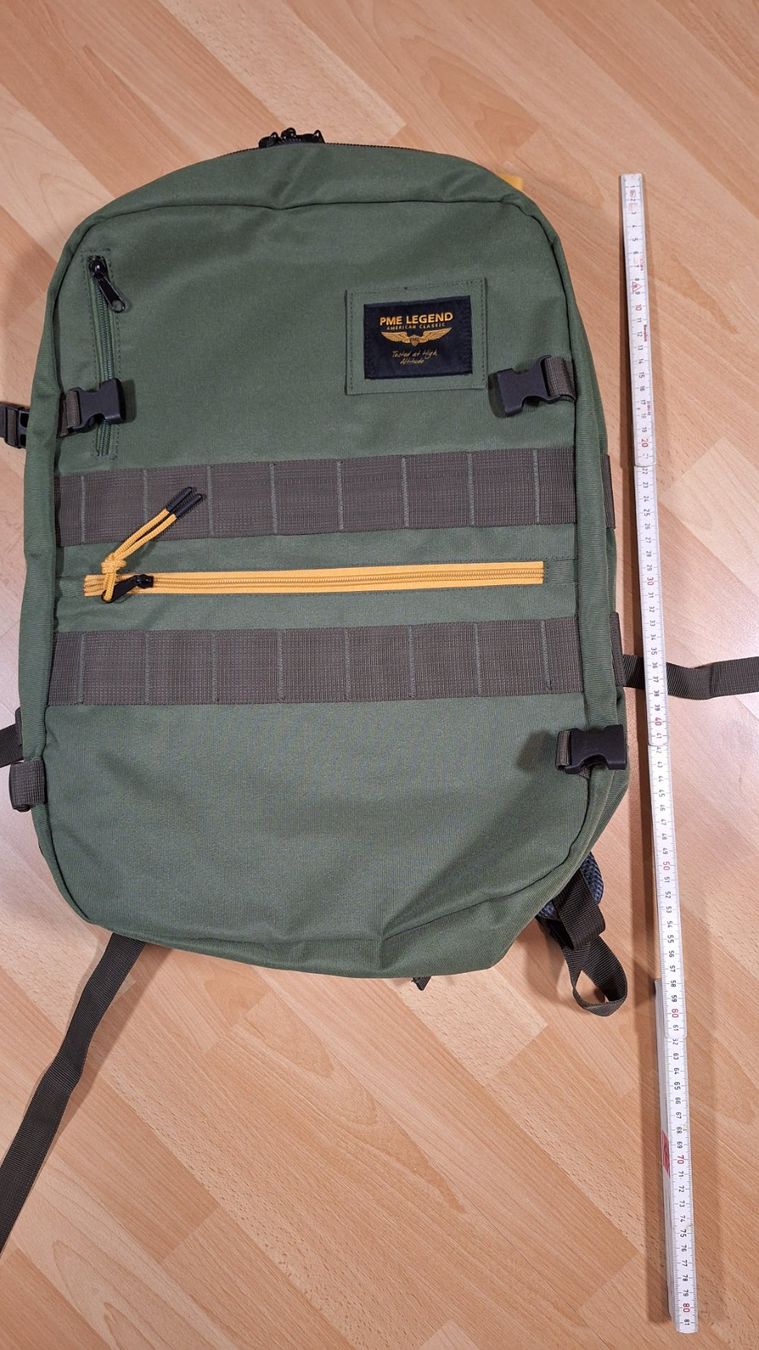 Taschen: Robuster PME Legend Rucksack grün – Neu und originalverpackt aus Langnau am Albis von Sihl15