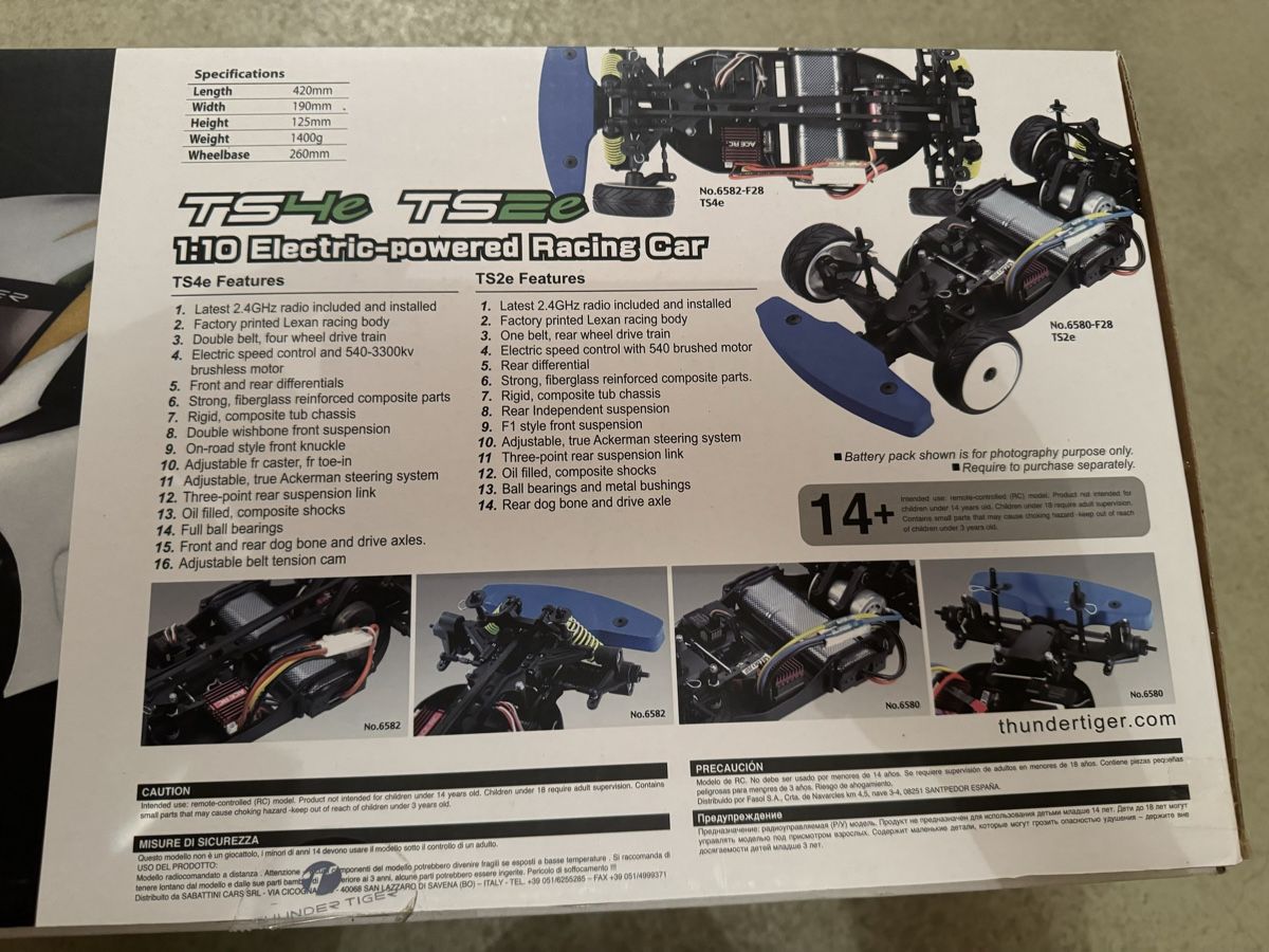 Modellismo RC: RC Auto (Thunder Tiger TS4e) – Usato da Köniz venduto da Subway78 4