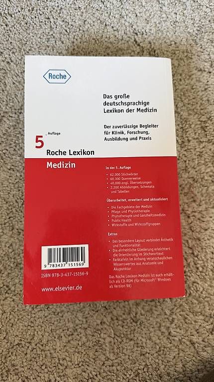 Bücher: Roche Lexikon Medizin – Gebraucht aus St. Gallen von ema_rcj6 2