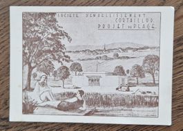 Soc. de Développement de Cortaillod, Projet de plage 1931