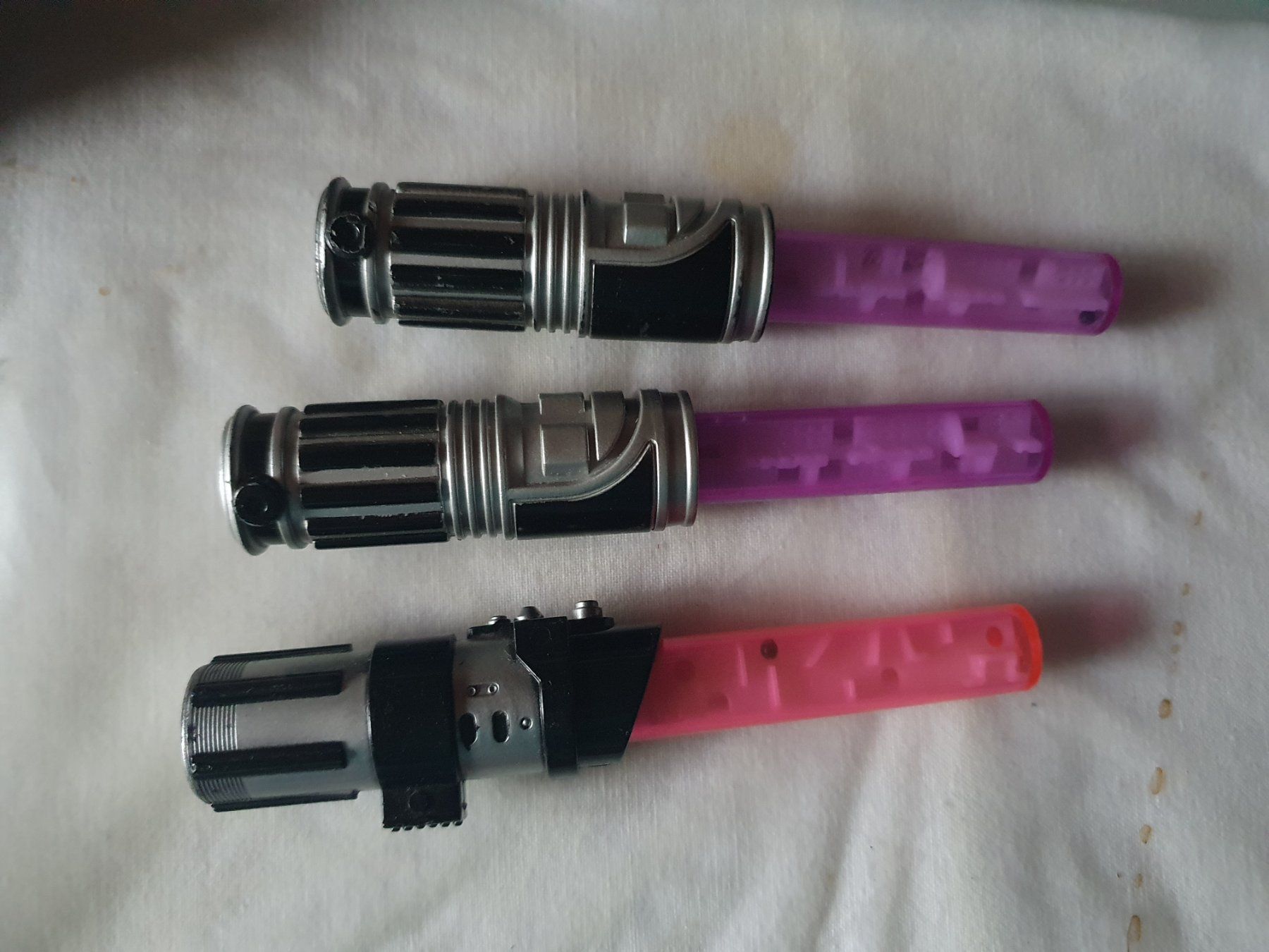 Giocattoli: 2005 KELLOGG'S STAR WARS 3 Sabre Laser mini  vintage – Usato da Bernex venduto da Mardone 1