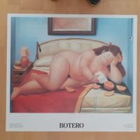 Fernando Botero la lettera Kunstdruck von 1991 (vergriffen)