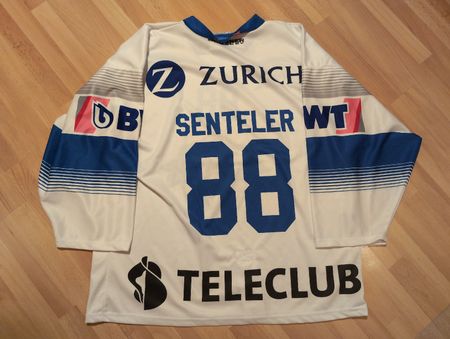 EV Zug Trikot, #88 Sven Senteler, Gr. XL, Top Zustand