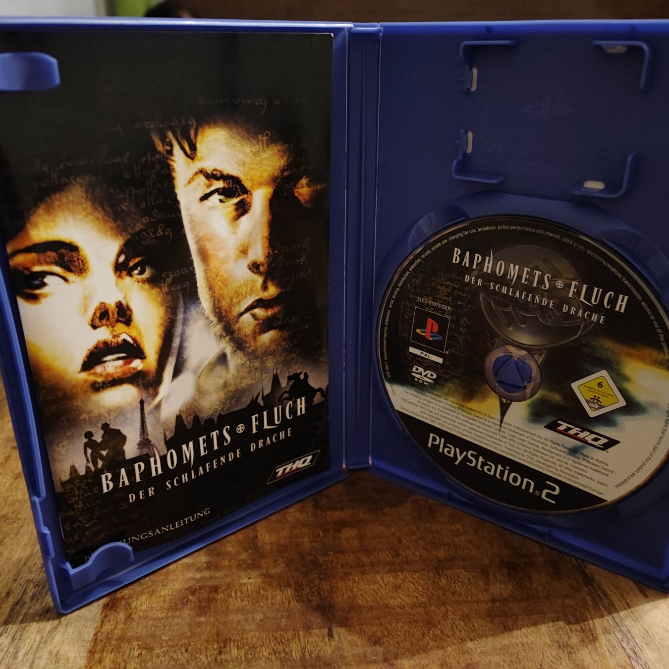 Sony Giochi: Baphomets Fluch Der schlafende Drache PS2 GAME – Usato da Dübendorf venduto da kb86_MOVIE 2