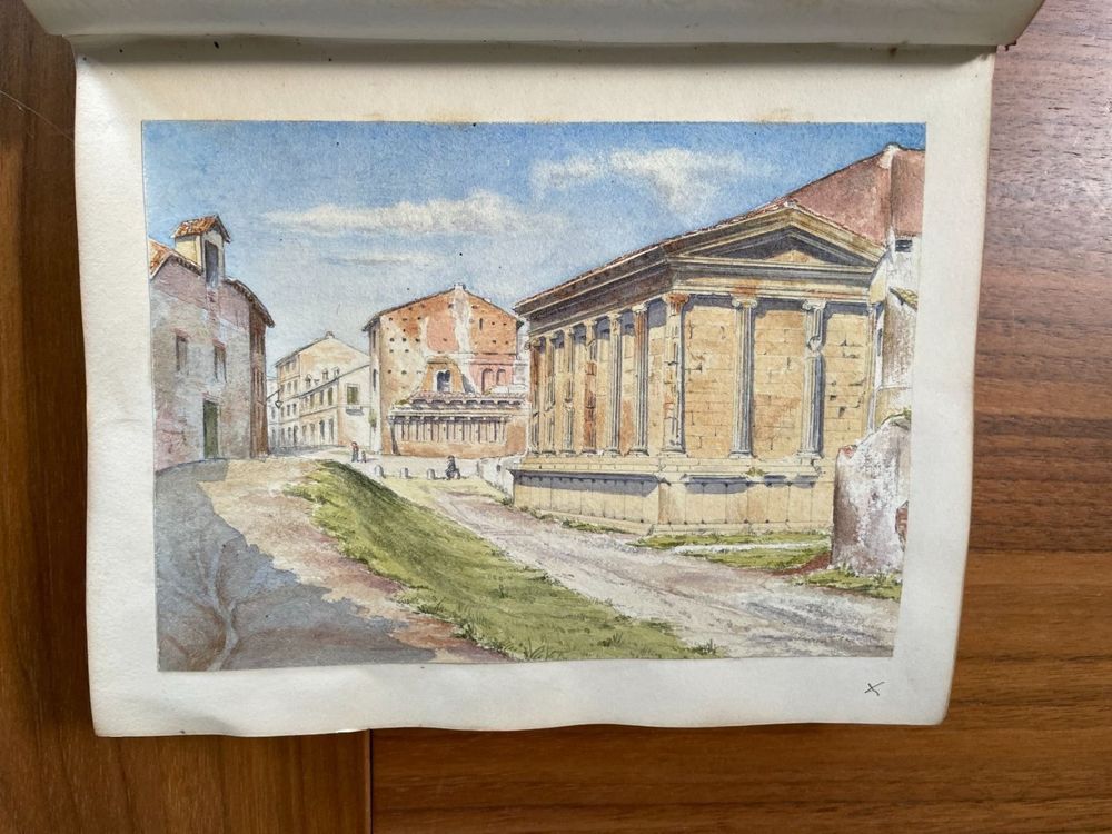 Livres: Unikat Antik Buch einmalige Aquarelle – D'occasion à Zürich par donra 9