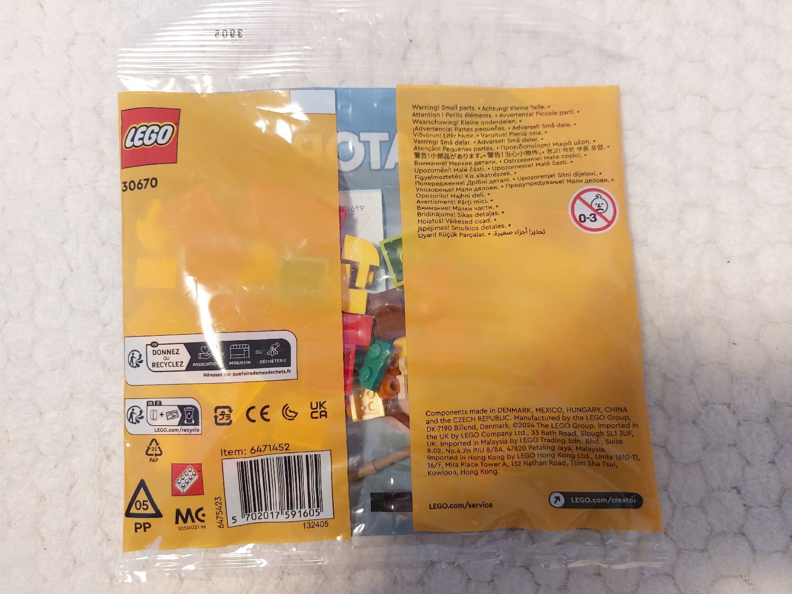Lego Spielzeuge: LEGO Creator 30670 Weihnachtsmann auf Schlittenfahrt – Neu und originalverpackt aus Balterswil von Steineparadies 1