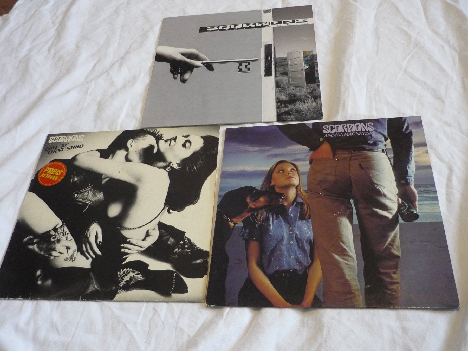 Dischi in vinile: 3x 12" Schallplatten - Scorpions - Top Sammlung – Usato da Beringen venduto da zzRegal