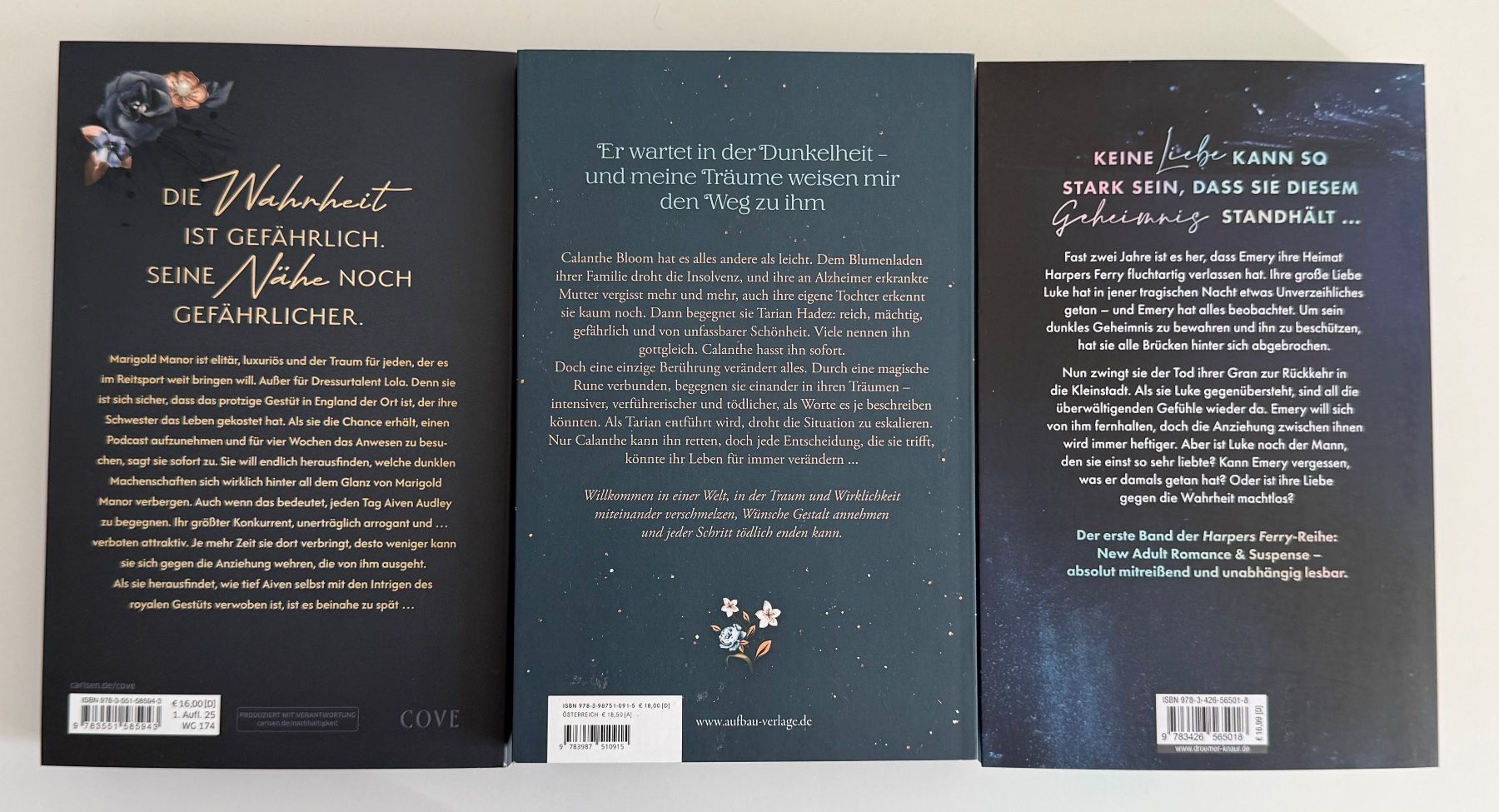 Bücher: 5 Romane / Bücherset dunkelblau/ div. Autoren – Gebraucht aus Eichberg von Lolapop18 3