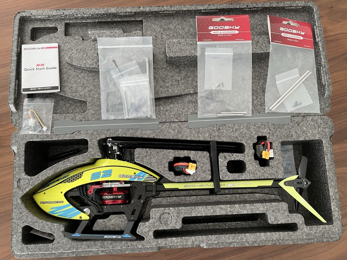 Goosky Modellismo RC: Goosky S2 – Usato da Gutenswil venduto da tschiuh 2