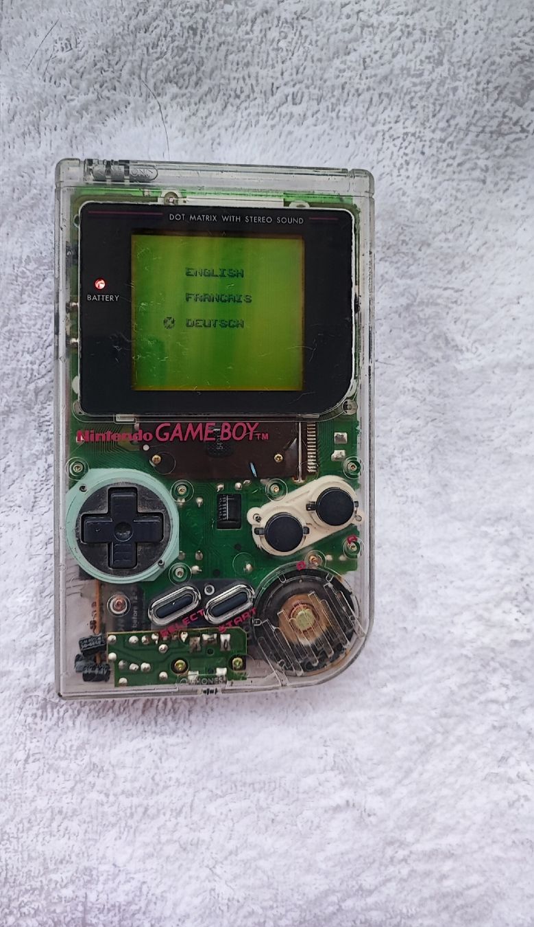 Nintendo Jeux: Original Nintendo Game Boy DMG-01 Transparent/Clear. – D'occasion à Zollikofen par zar_j67f 2