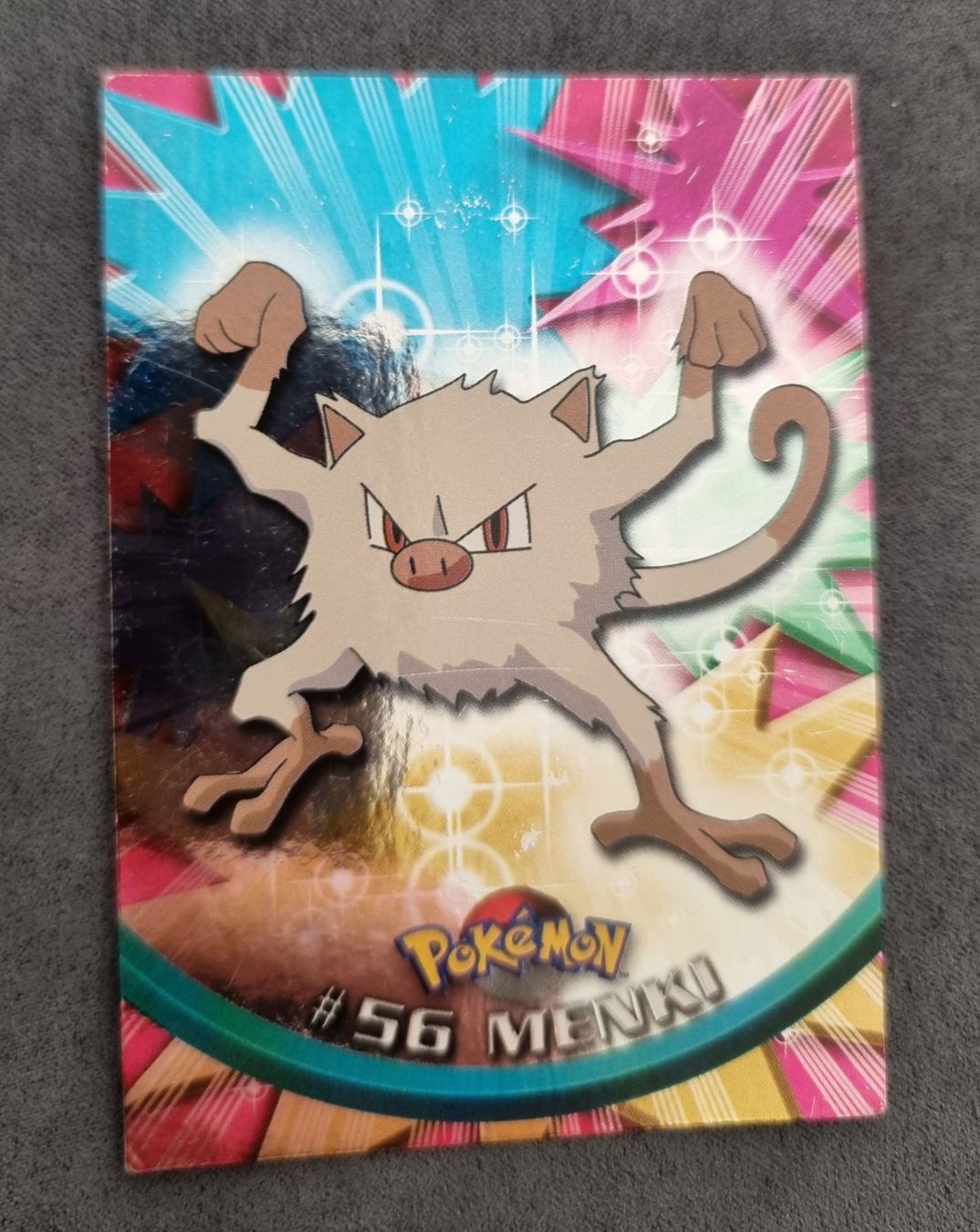 Pokémon Carte collezionabili: Pokémon Topps Holo blau #56 Menki – Usato da Roggwil BE venduto da S_Cards 3