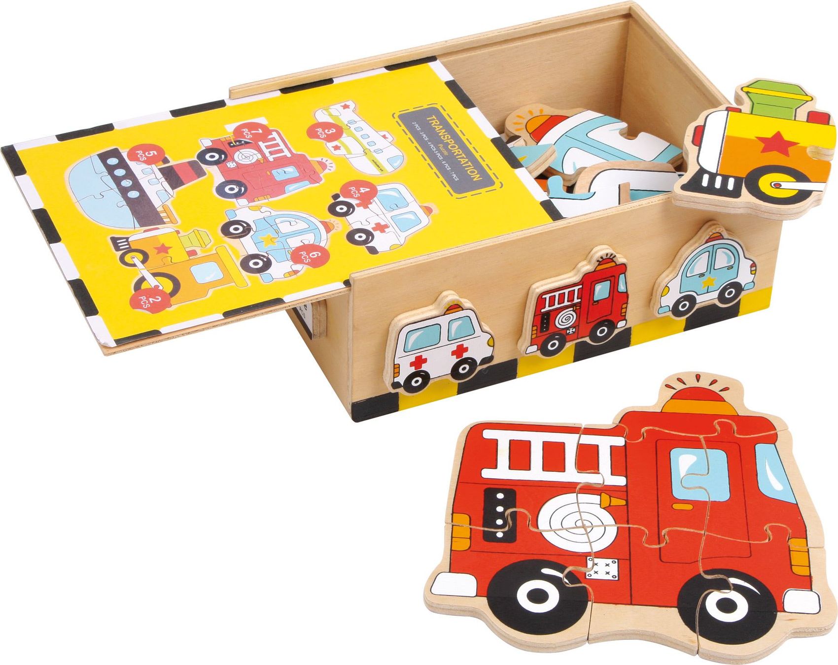 Puzzle: Puzzle-Box Fahrzeuge – Nuovo e nell'imballaggio originale da Wettingen venduto da Swala 5