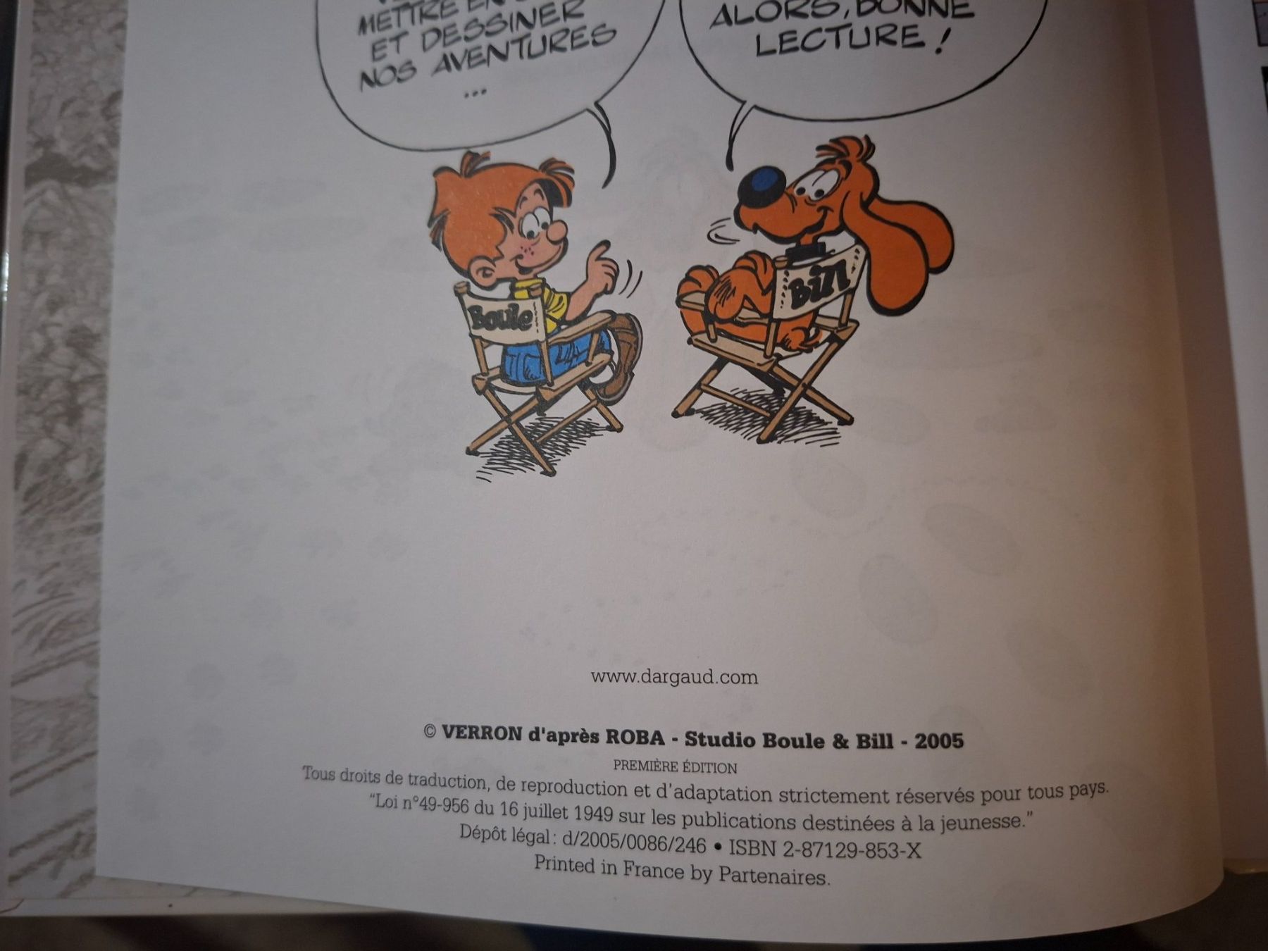 Comics: BOULE ET BILL  N°30  EO – Gebraucht aus Neuchâtel von skajams 3