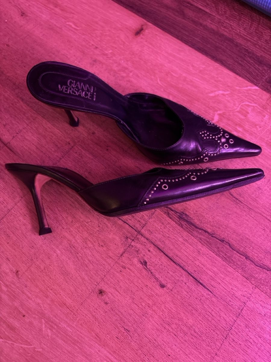 Versace Damenschuhe: Gianni Versace Mules Pumps Y2K – Gebraucht aus Bern von LoveVintageY2K 5