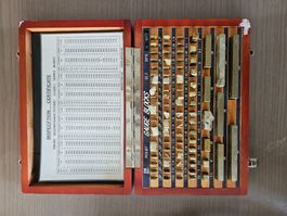 Messblockset DIN 861 87-Teilig in Holzkiste