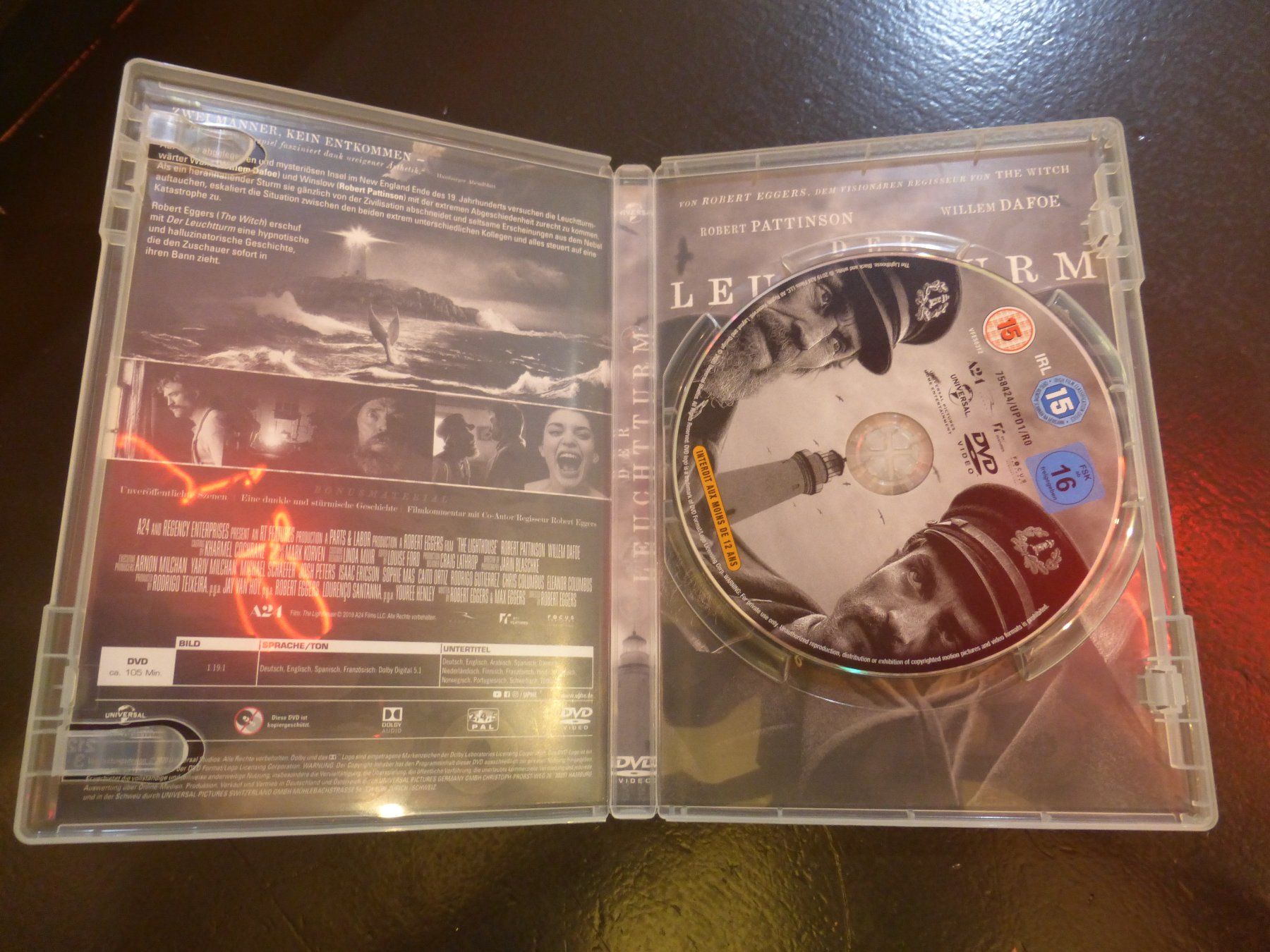Alle DVDs: Der Leuchtturm Lightouse Robert Eggers DVD – Gebraucht aus Zumikon von psisound 4