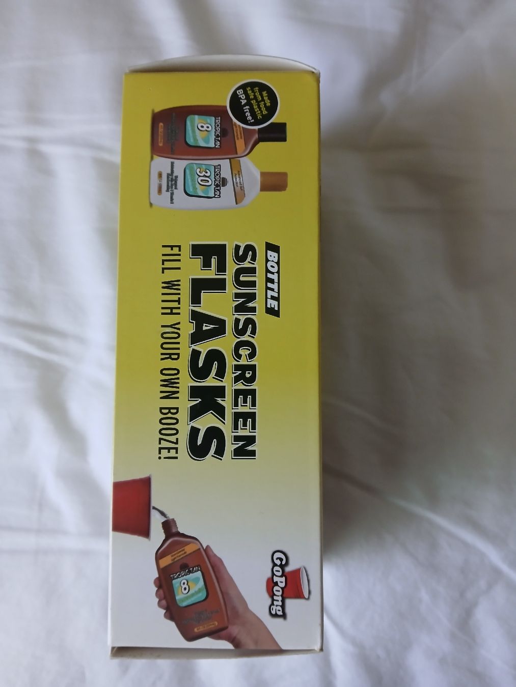 Gourdes & Thermos: NEW! Novelty Sunscreen Booze Flasks - Summer Fun - 2 Pack 🍹 – Neuf avec emballage d'origine à Dübendorf par rol_fm6d 2