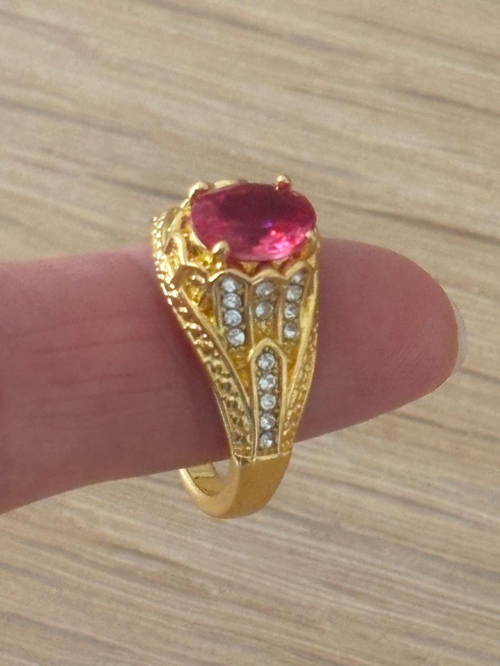 Ringe: Luxus Elegante Gr.19/9 Ring Farbe:  Gold – Gebraucht aus Biel-Bienne von Roserosse13 3