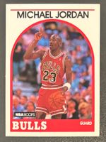 NBA Michael Jordan 1989-90 NBA Hoops First Card