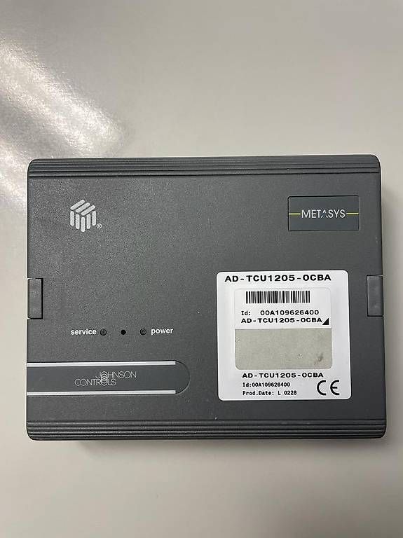 Componenti elettronici: Johnson Controls AD-TCU1205-OCBA – Usato da Schwanden-Brienz venduto da Belvedere_