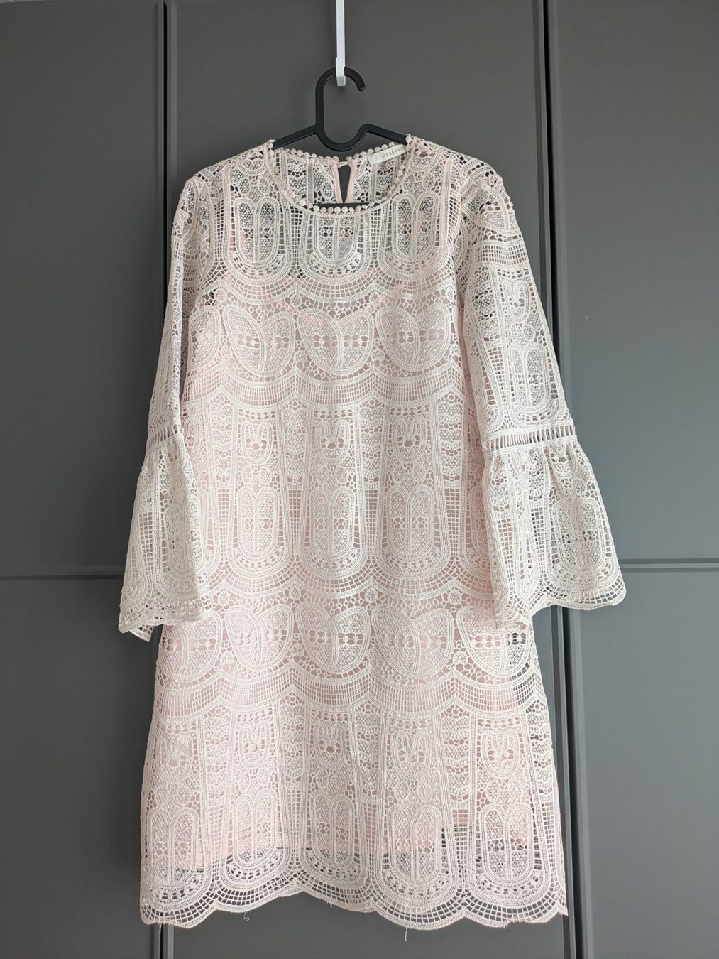 Vestiti: Spitzenkleid leicht rosa Gr. 38 – Usato da Birmensdorf ZH venduto da elz_6ccw