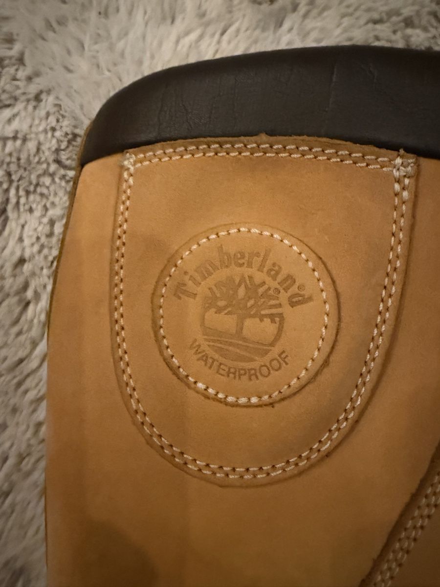 Timberland Scarpe da uomo: Stiefel Timberland Waterproof braun hell gebraucht – Nuovo (secondo la descrizione) da Flumserberg Theim venduto da dar_fch8 1