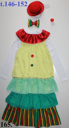 Costume Clown t. 146 - 152