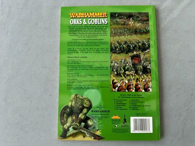 Bücher: Warhammer - Armeebuch Orks & Goblins - 6. Edition - Deutsch – Gebraucht aus Biberstein von Lou13lou 1