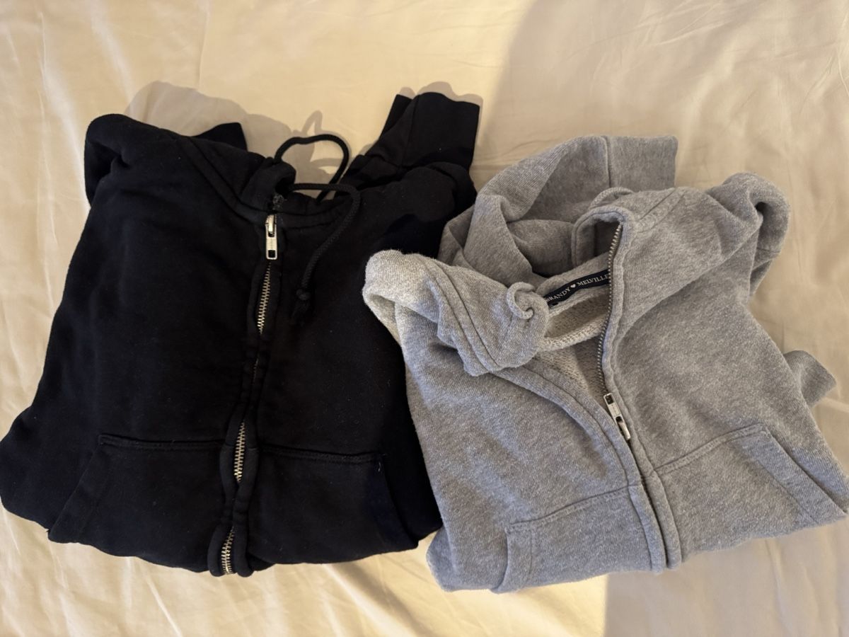 Brandy Melville Giacche: Brandy Melville 2 x Sweatshirtjacken – Usato da Teufen AR venduto da chi_h55m