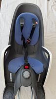 Hamax Caress Kindersitz blau + Rahmenhalterung, top Zustand