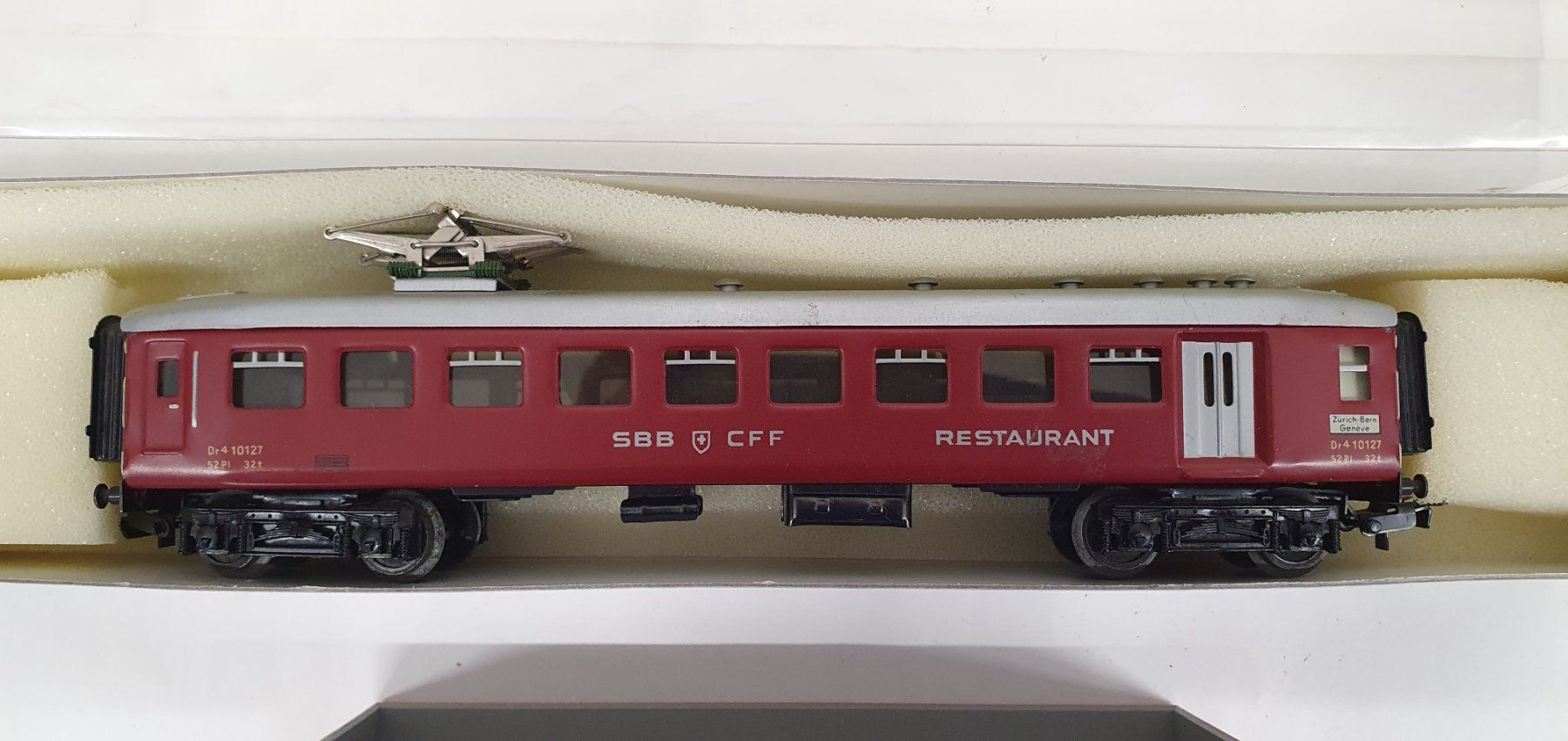 Märklin Modellini di ferrovie: Märklin SBB Speisewagen rot – Usato da Würenlos venduto da jub_nd5j