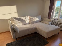 Gemütliches Cord Sofa im Modernhausstil, top Zustand 🛋️