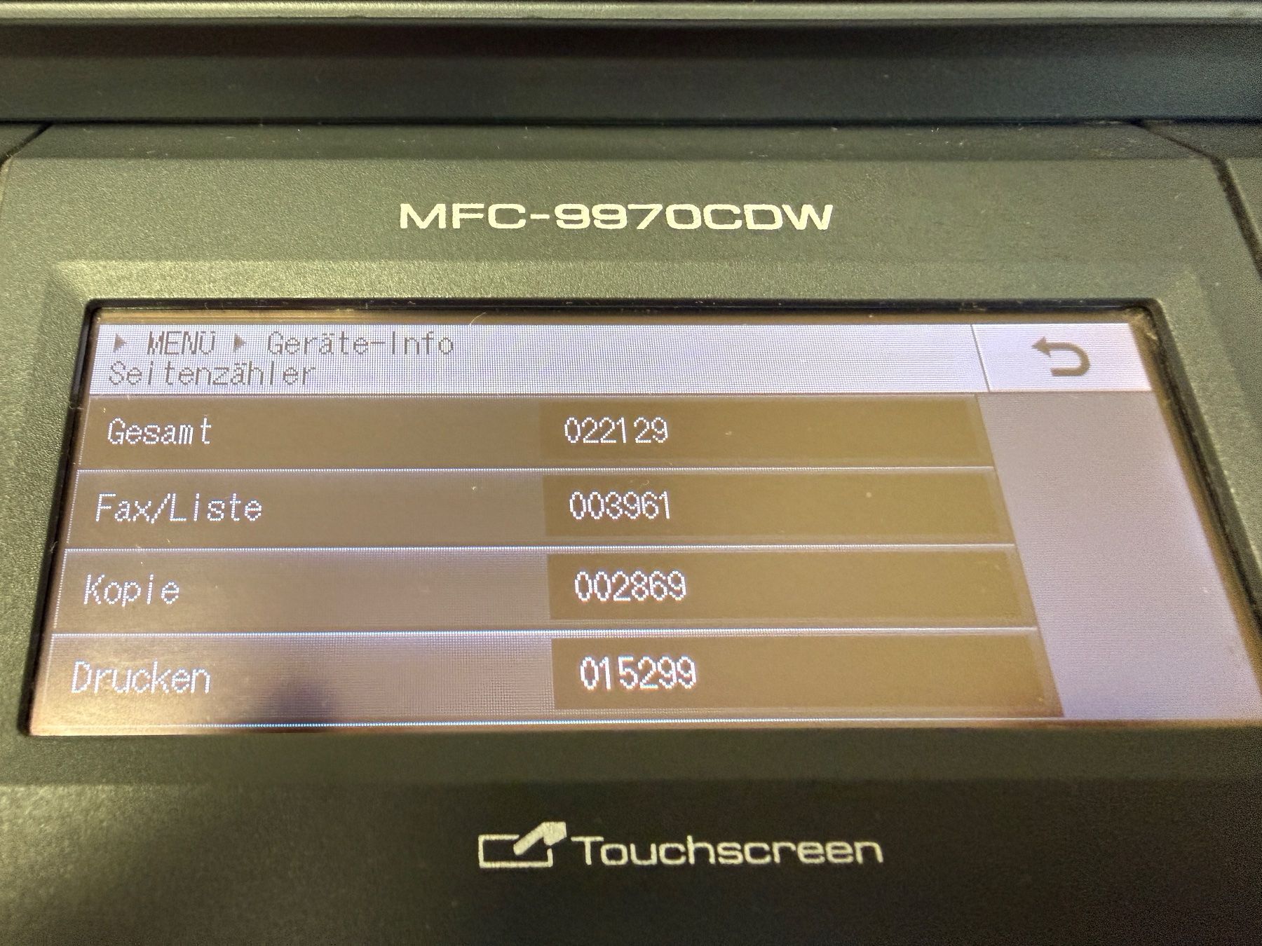 Brother Drucker: Brother MFC-9970CDW Farblaser-Multifunktionsdrucker | Duplex – Gebraucht aus Neuendorf von Vonarb100 5