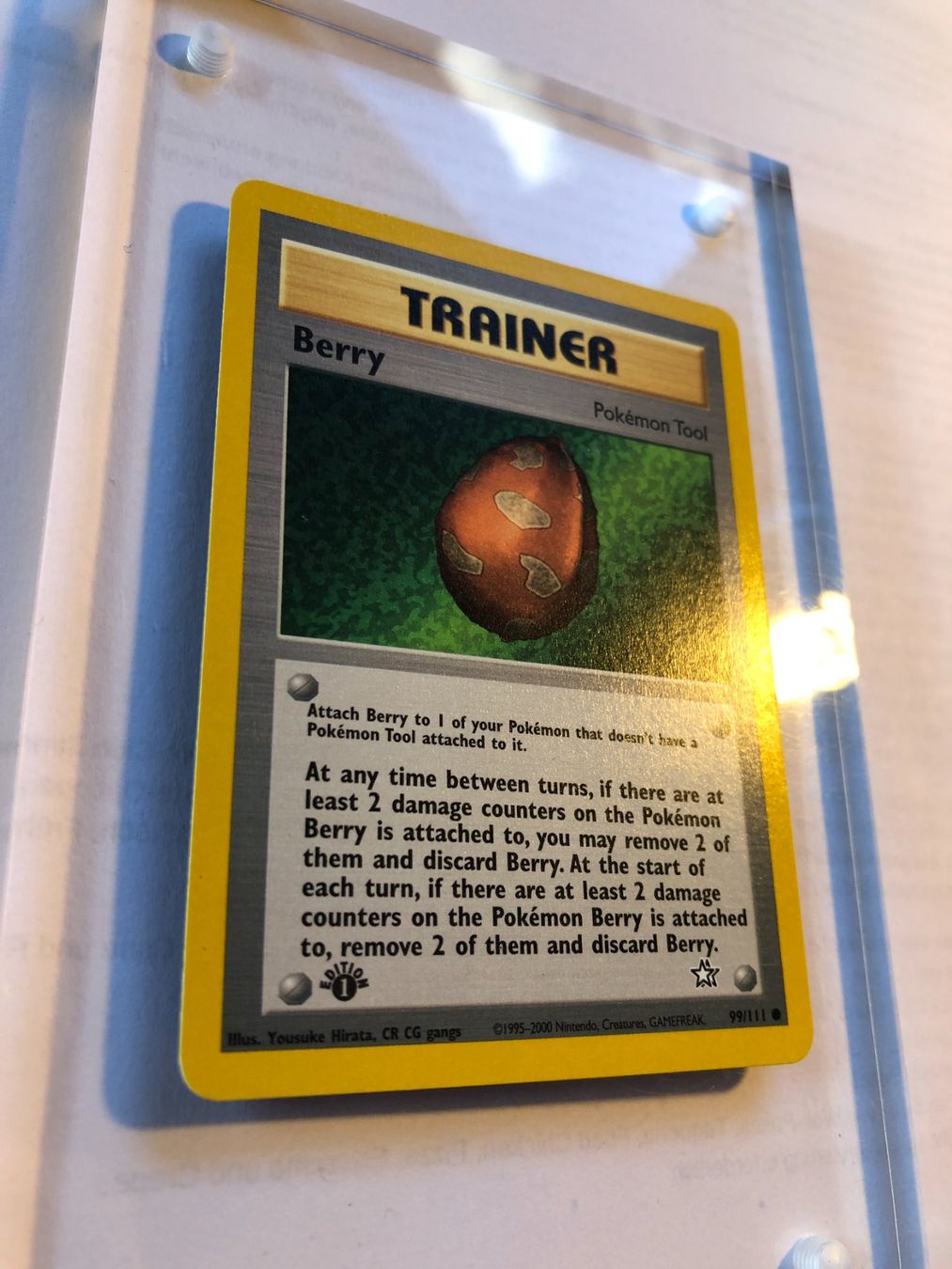 Carte collezionabili: Berry 1st Neo Genesis - MINT - ab 1.- – Usato da Giubiasco venduto da dan_pr8b 1