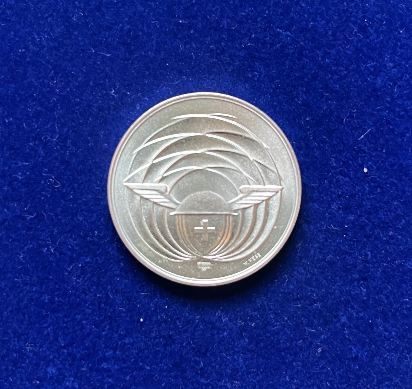 Medaillen: Medaille Schweizer Mustermesse 1966 silber – Gebraucht aus Unterkulm von Fabulirius 1