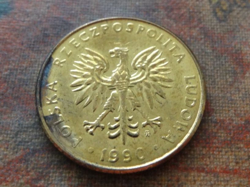 Tutti le monete: Pologne  10  Zlotych  1990 – Usato da Romanel-sur-Lausanne venduto da Swift13