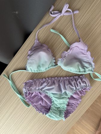 Bikini Calzedonia Cobey Lila Mint Grösse S guter Zustand