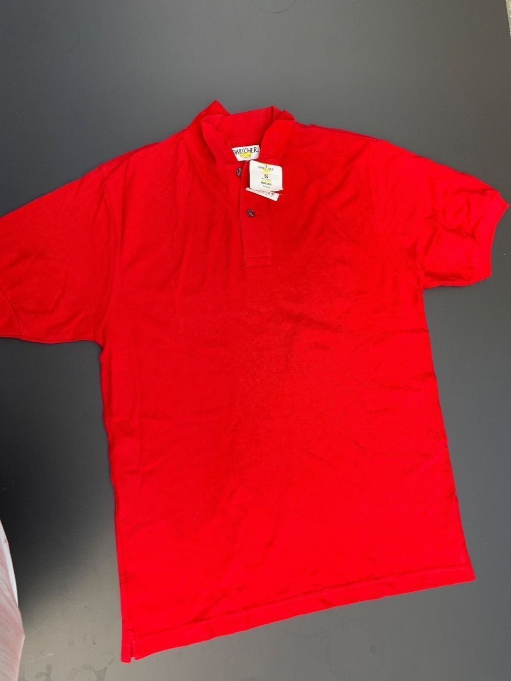 T-shirt: Switcher Polo Shirts rot – Nuovo e nell'imballaggio originale da Wettingen venduto da stern910